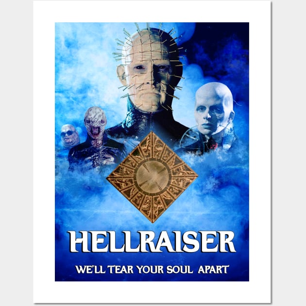 Hellraiser - We'll Tear Your Soul Apart Wall Art by GoldenGear